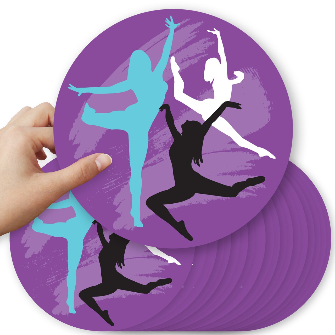 Big Dot of Happiness Must Dance to the Beat - Dance - Decorations DIY Birthday or Dance Large Party Essentials - Set of 20